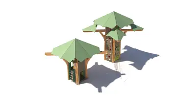 CANOPY DESIGN : ARBRES CANOPÉES PLAYTREE FOREST SM, ref PC-SM-01